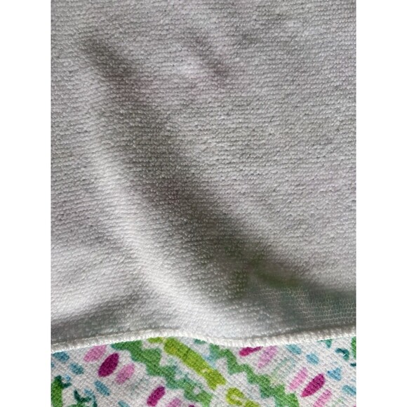 Preppy Palm Beach Oversized Pool/Beach Towel Suite View Pink Green Palm Tree - Picture 6 of 8